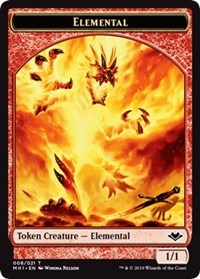Elemental (008) // Spider (014) Double-Sided Token [Modern Horizons Tokens] | Exor Games Dartmouth