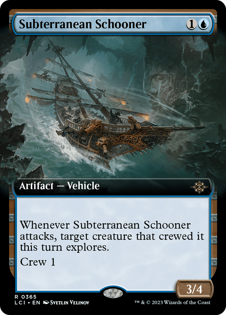 Subterranean Schooner (Extended Art) [The Lost Caverns of Ixalan] | Exor Games Dartmouth