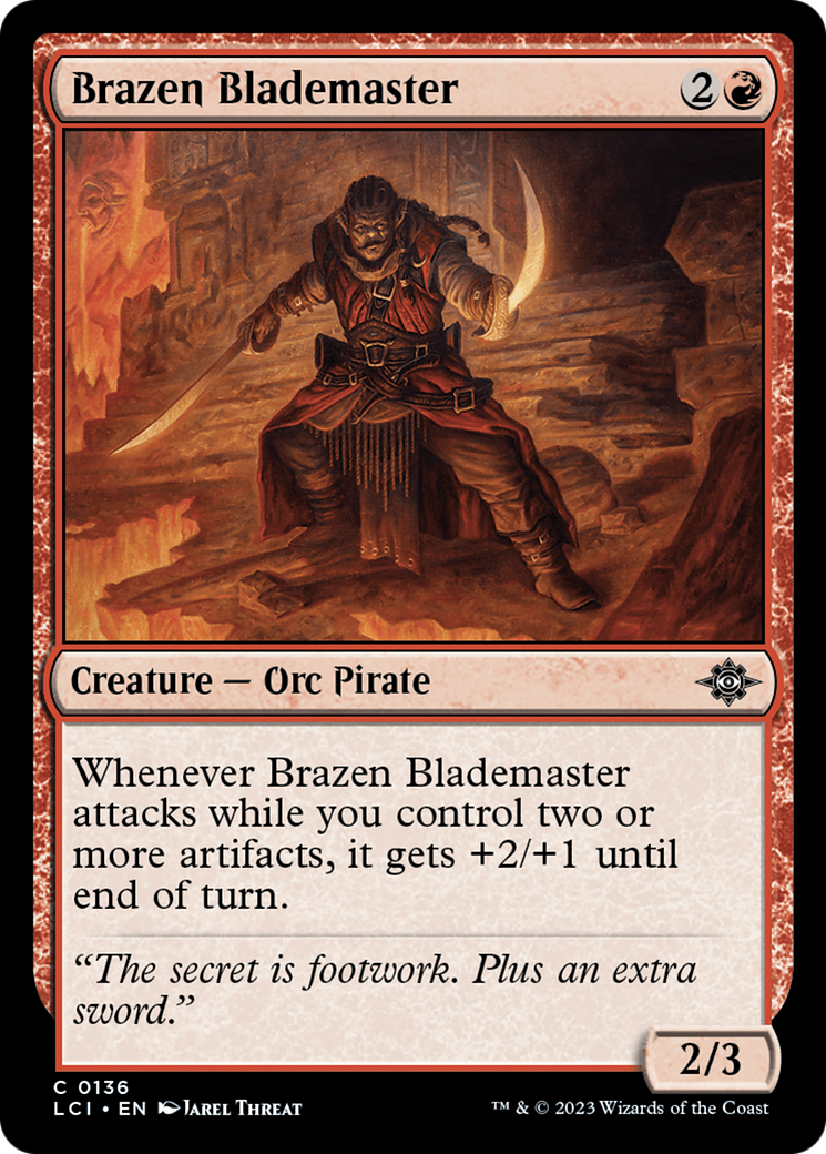 Brazen Blademaster [The Lost Caverns of Ixalan] | Exor Games Dartmouth