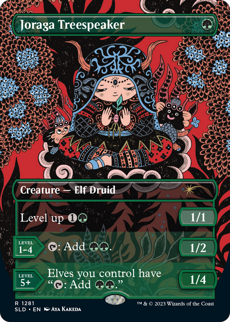 Joraga Treespeaker (Borderless) [Secret Lair Drop Series] | Exor Games Dartmouth