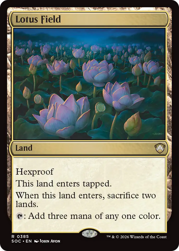 Lotus Field [Secrets of Strixhaven Commander] | Exor Games Dartmouth