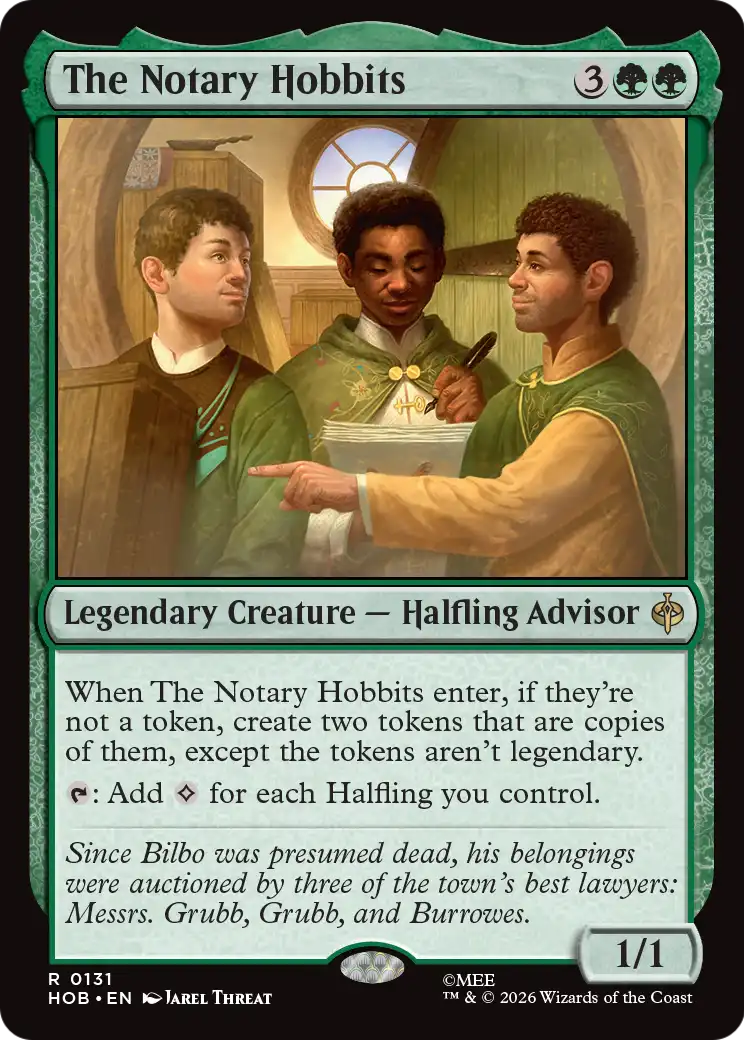 The Notary Hobbits [The Hobbit] | Exor Games Dartmouth