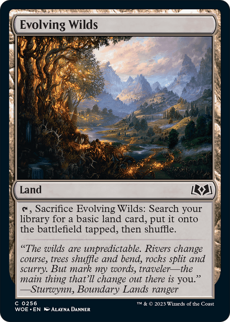 Evolving Wilds [Wilds of Eldraine] | Exor Games Dartmouth