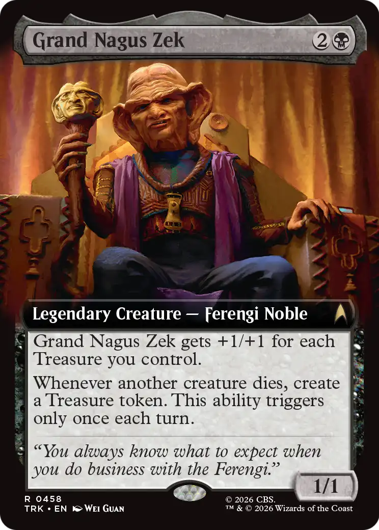 Grand Nagus Zek (Extended Art) [Star Trek] | Exor Games Dartmouth