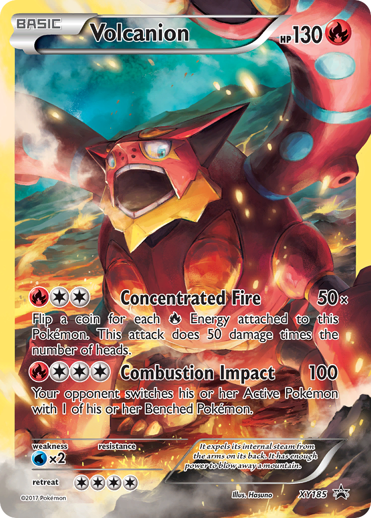 Volcanion (XY185) [XY: Black Star Promos] | Exor Games Dartmouth