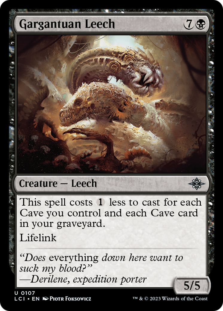 Gargantuan Leech [The Lost Caverns of Ixalan] | Exor Games Dartmouth