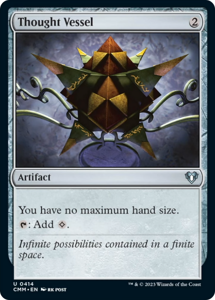 Thought Vessel [Commander Masters] | Exor Games Dartmouth
