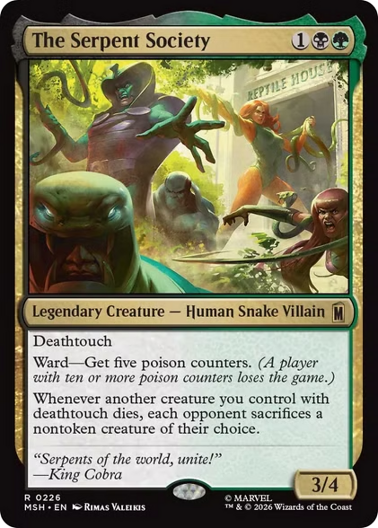 The Serpent Society [Marvel Super Heroes] | Exor Games Dartmouth