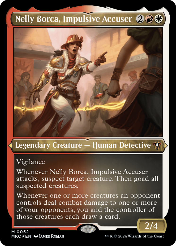 Nelly Borca, Impulsive Accuser (Display Commander) [Murders at Karlov Manor Commander] | Exor Games Dartmouth