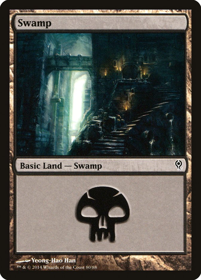 Swamp (80) [Duel Decks: Jace vs. Vraska] | Exor Games Dartmouth