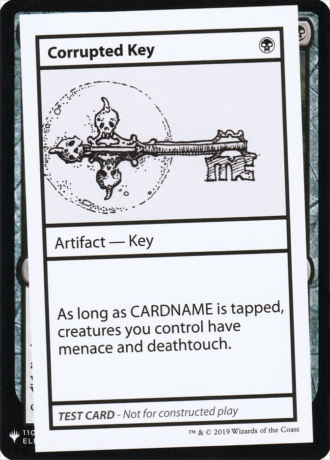 Corrupted Key [Mystery Booster Playtest Cards] | Exor Games Dartmouth