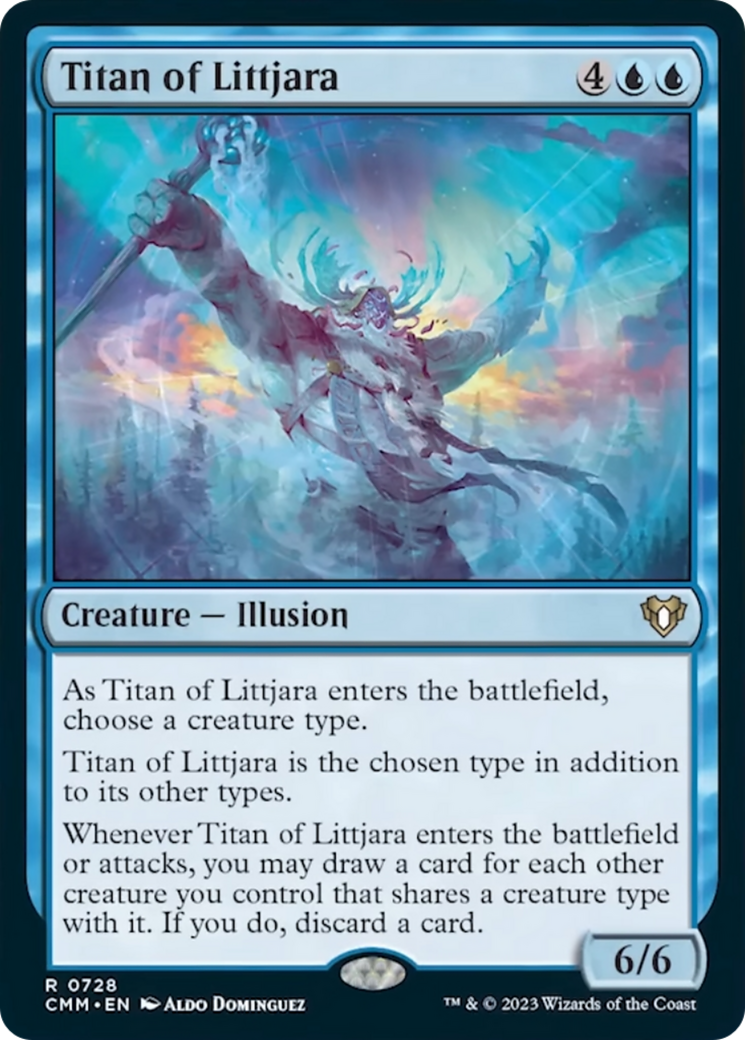 Titan of Littjara [Commander Masters] | Exor Games Dartmouth