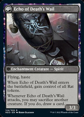 Tribute to Horobi // Echo of Death's Wail [Kamigawa: Neon Dynasty] | Exor Games Dartmouth