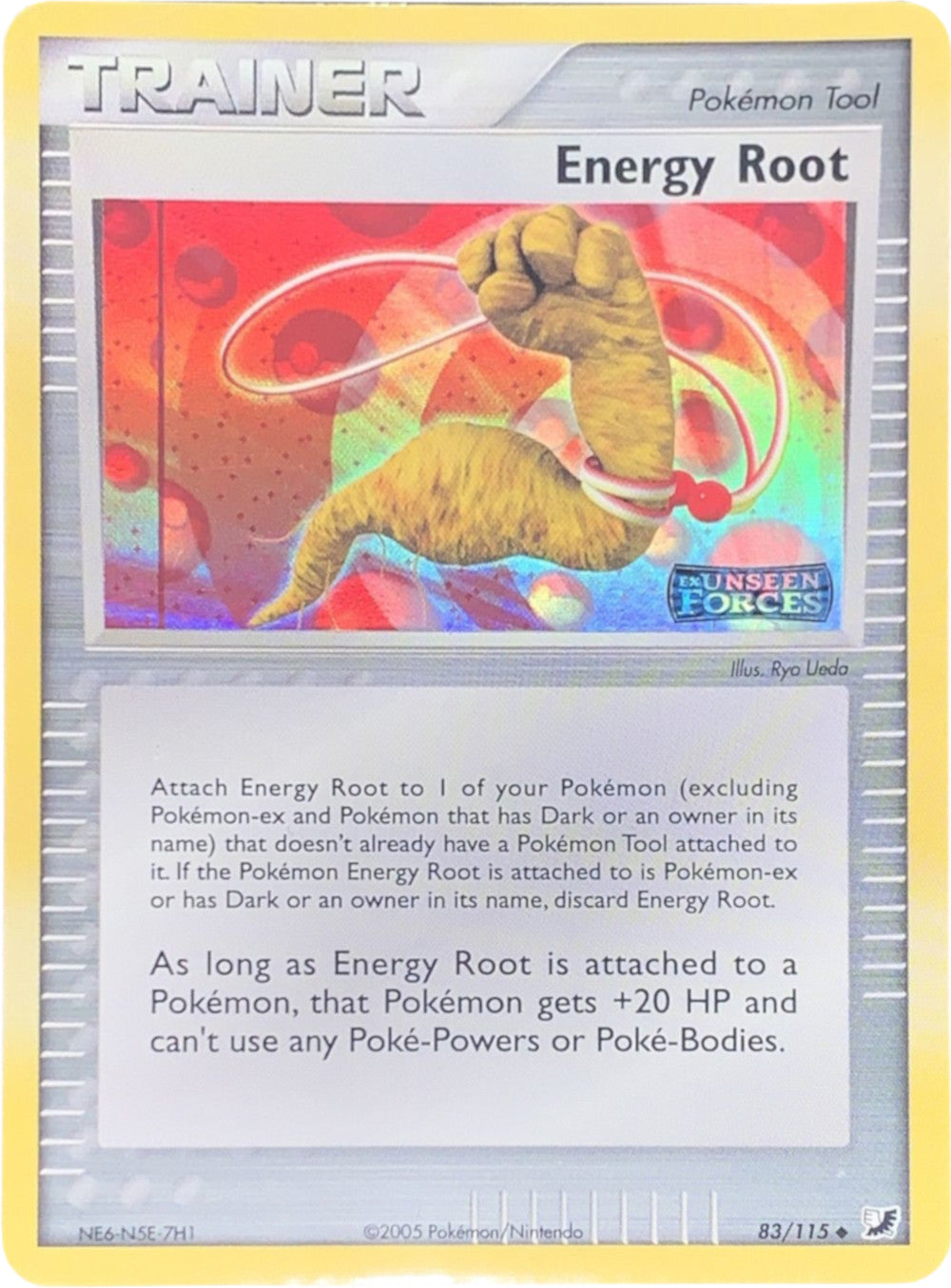 Energy Root (83/115) (Stamped) [EX: Unseen Forces] | Exor Games Dartmouth