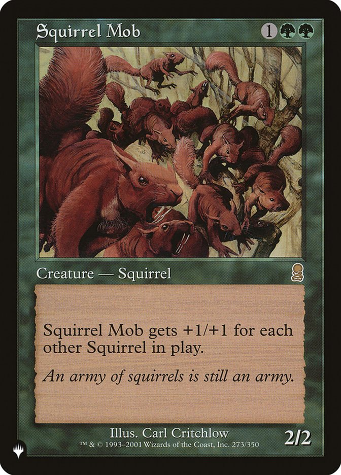 Squirrel Mob [The List] | Exor Games Dartmouth