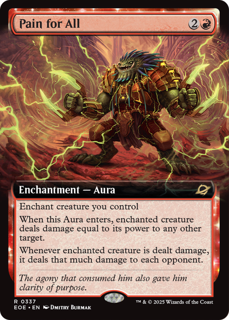 Pain for All (Extended Art) [Edge of Eternities] | Exor Games Dartmouth