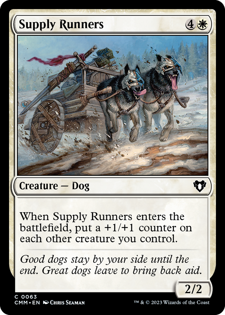 Supply Runners [Commander Masters] | Exor Games Dartmouth