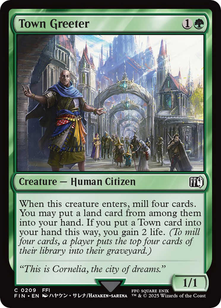 Town Greeter [FINAL FANTASY] | Exor Games Dartmouth