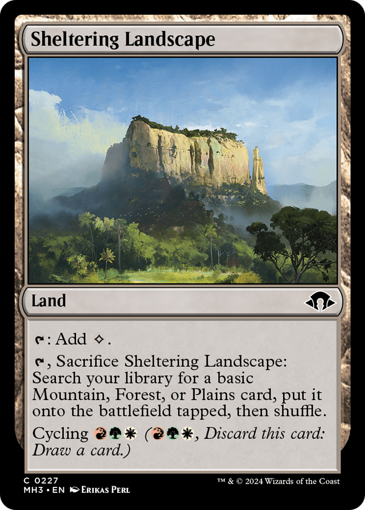 Sheltering Landscape [Modern Horizons 3] | Exor Games Dartmouth