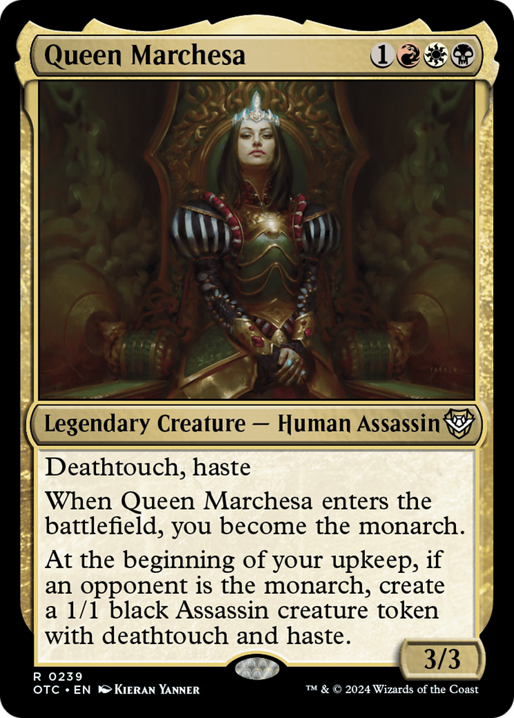 Queen Marchesa [Outlaws of Thunder Junction Commander] | Exor Games Dartmouth