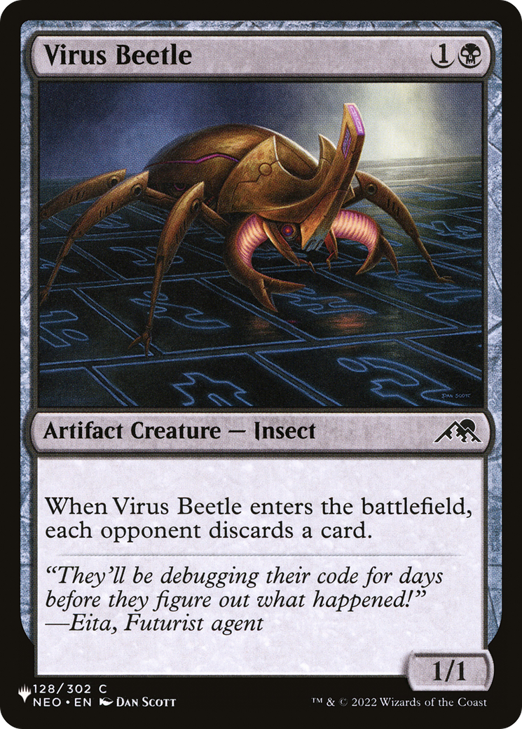 Virus Beetle [The List Reprints] | Exor Games Dartmouth