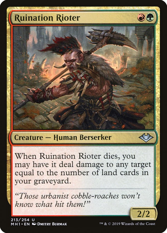 Ruination Rioter [Modern Horizons] | Exor Games Dartmouth