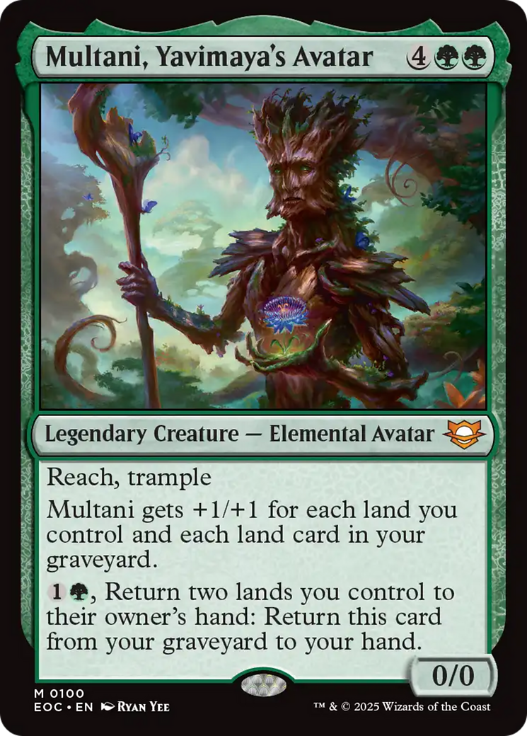 Multani, Yavimaya's Avatar [Edge of Eternities Commander] | Exor Games Dartmouth