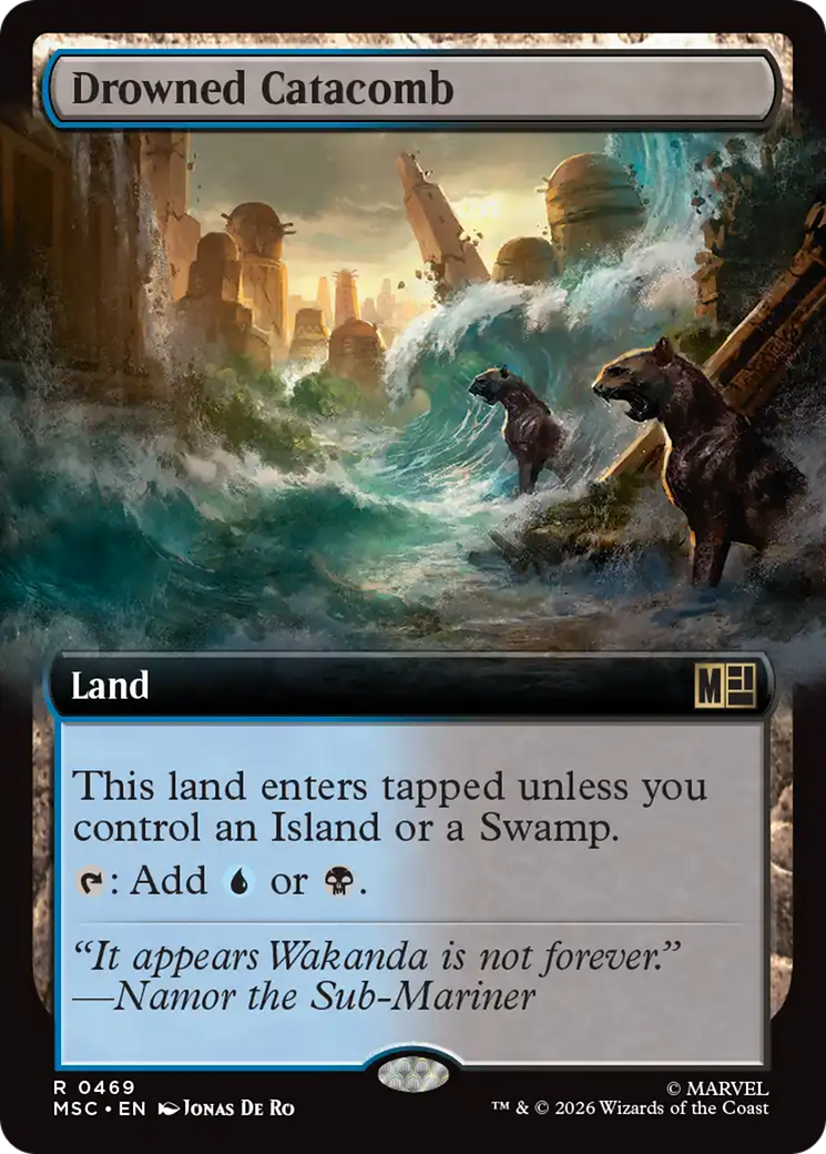 Drowned Catacomb (Extended Art) [Marvel Super Heroes Commander] | Exor Games Dartmouth