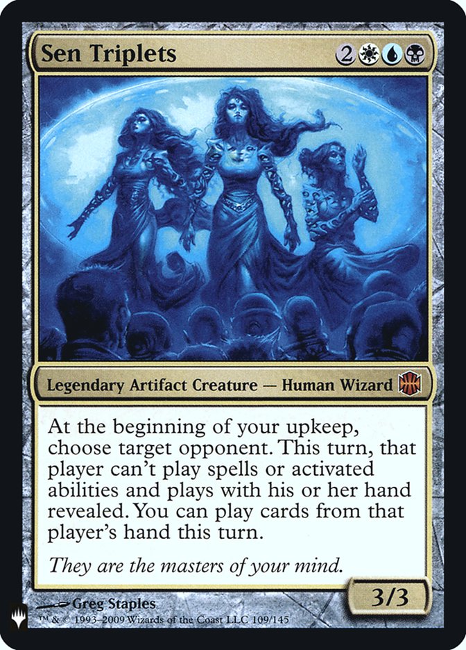 Sen Triplets [Mystery Booster] | Exor Games Dartmouth