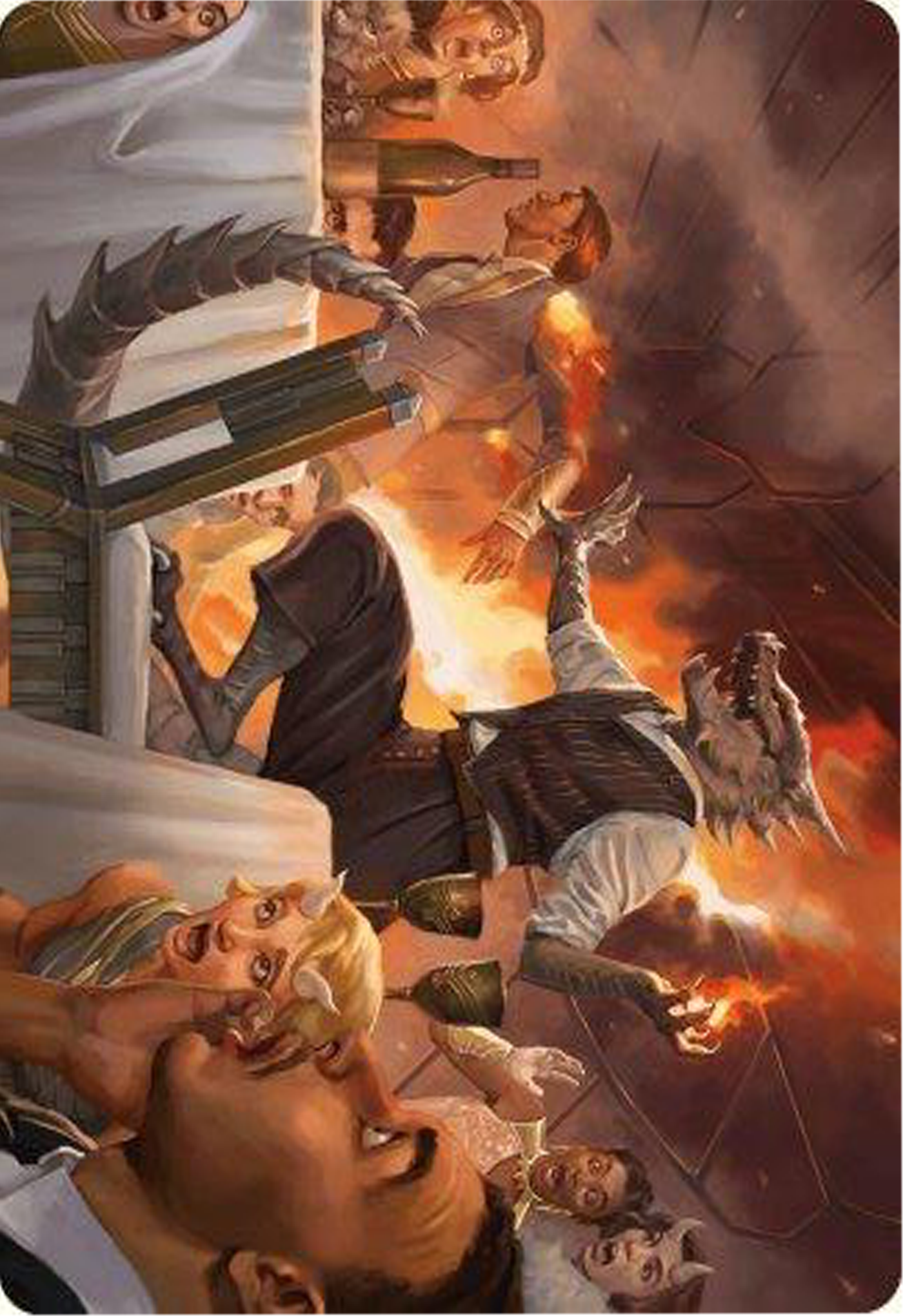Party Thrasher Art Card [Modern Horizons 3 Art Series] | Exor Games Dartmouth