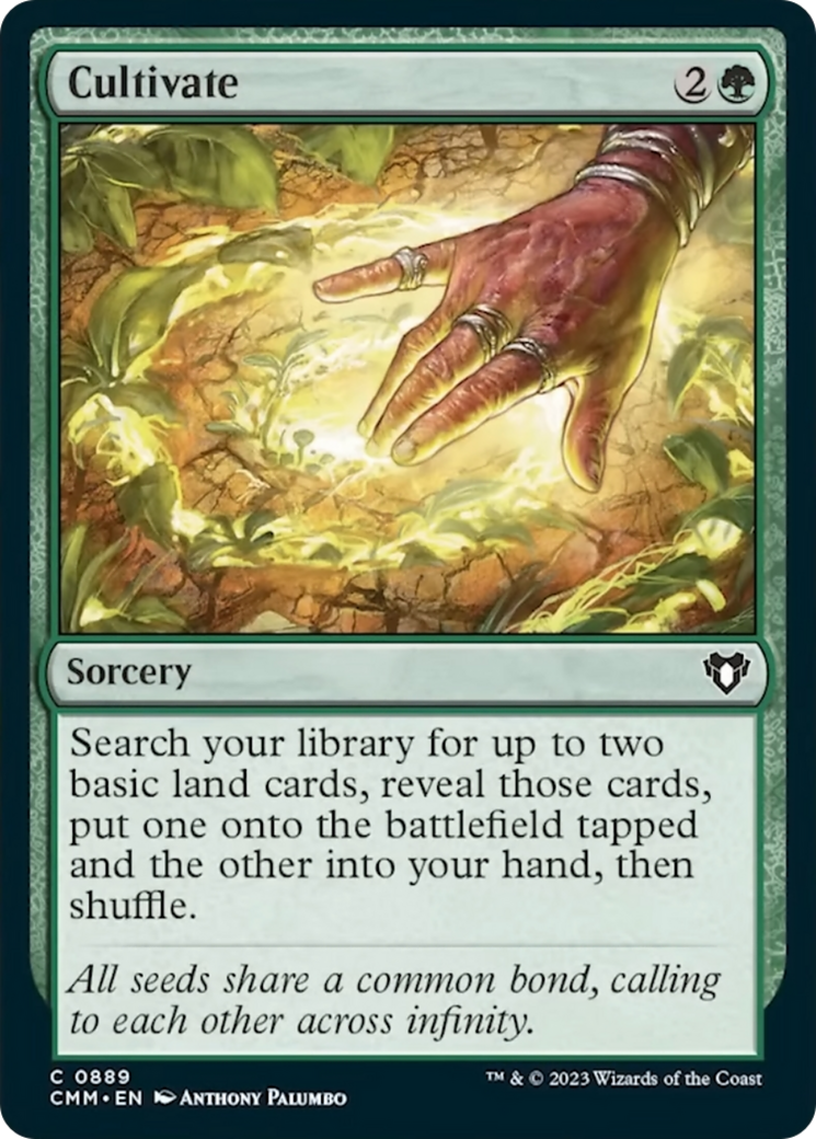Cultivate [Commander Masters] | Exor Games Dartmouth