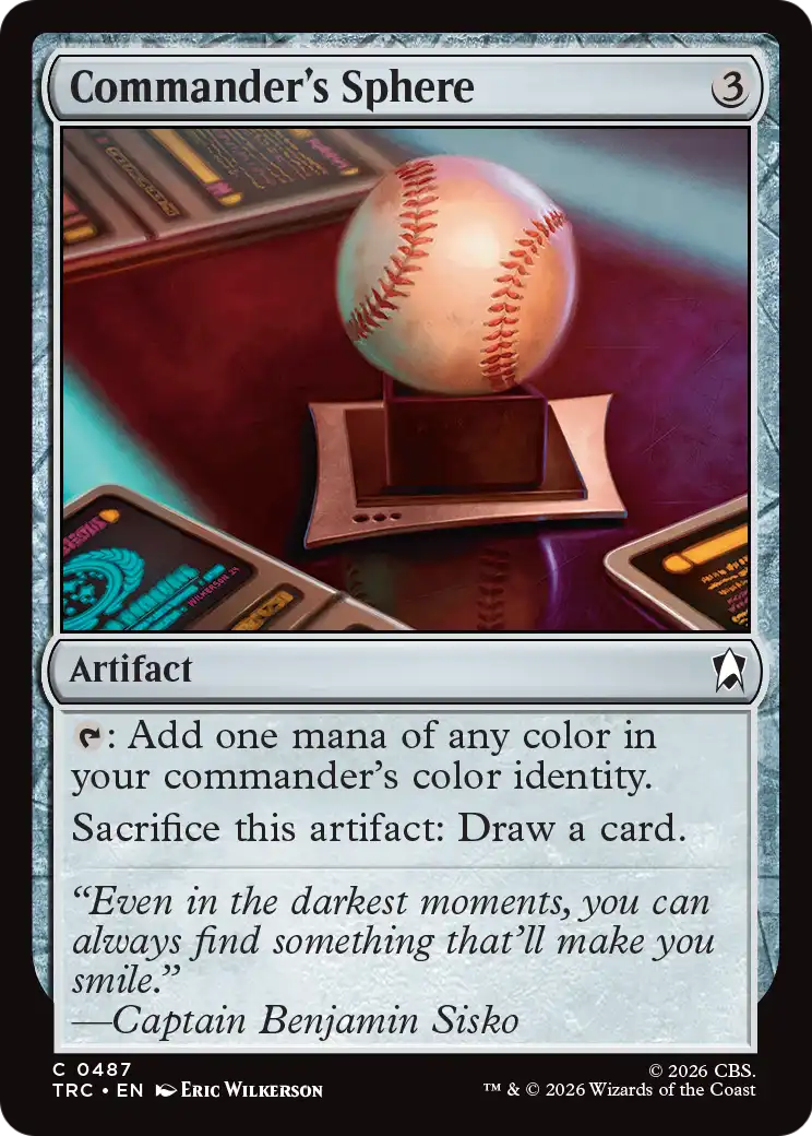 Commander's Sphere (Surge Foil) [Star Trek Commander] | Exor Games Dartmouth