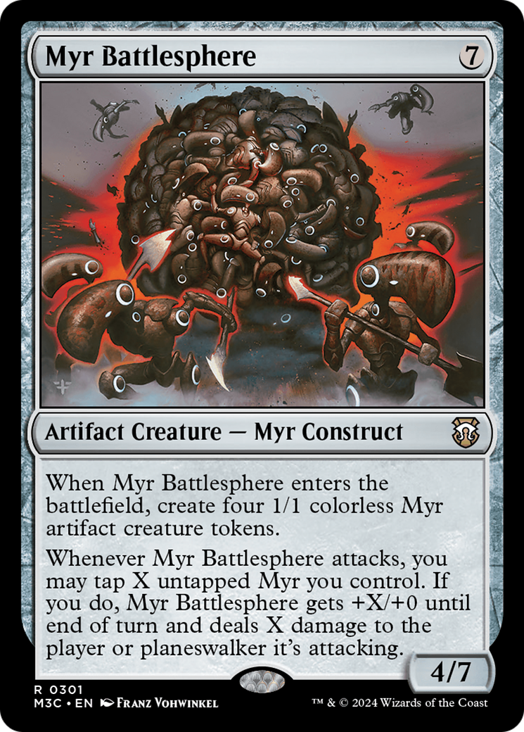 Myr Battlesphere [Modern Horizons 3 Commander] | Exor Games Dartmouth