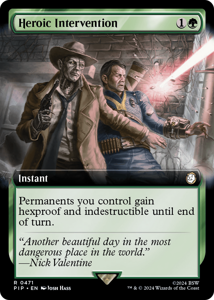 Heroic Intervention (Extended Art) [Fallout] | Exor Games Dartmouth