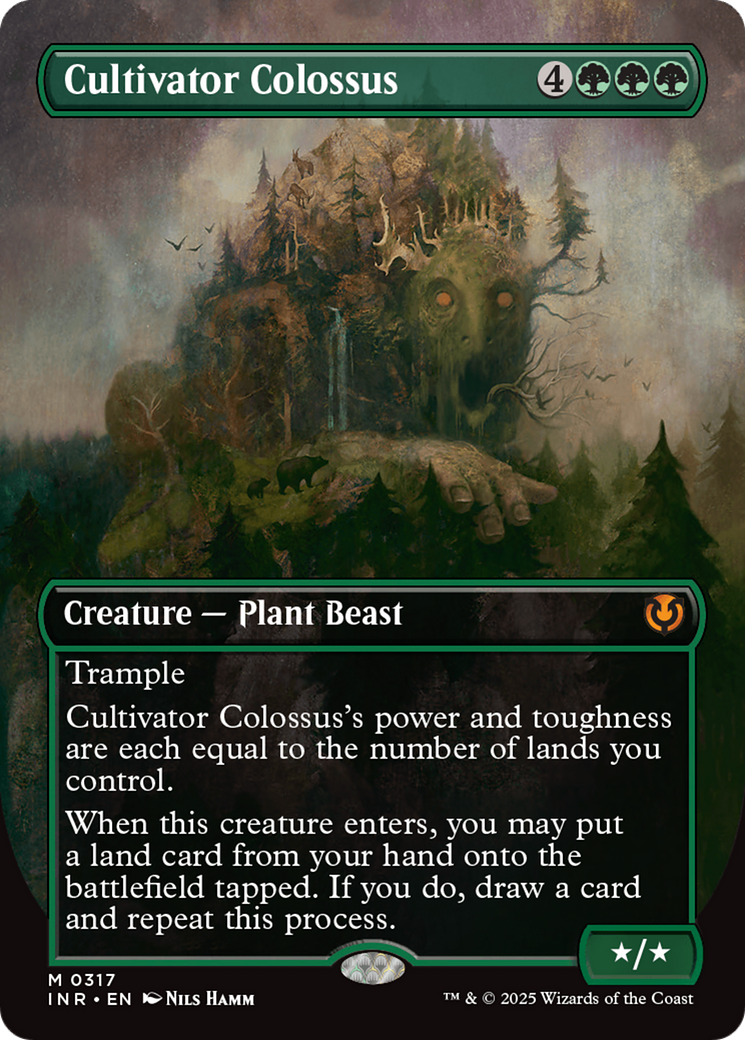 Cultivator Colossus (Borderless) [Innistrad Remastered] | Exor Games Dartmouth