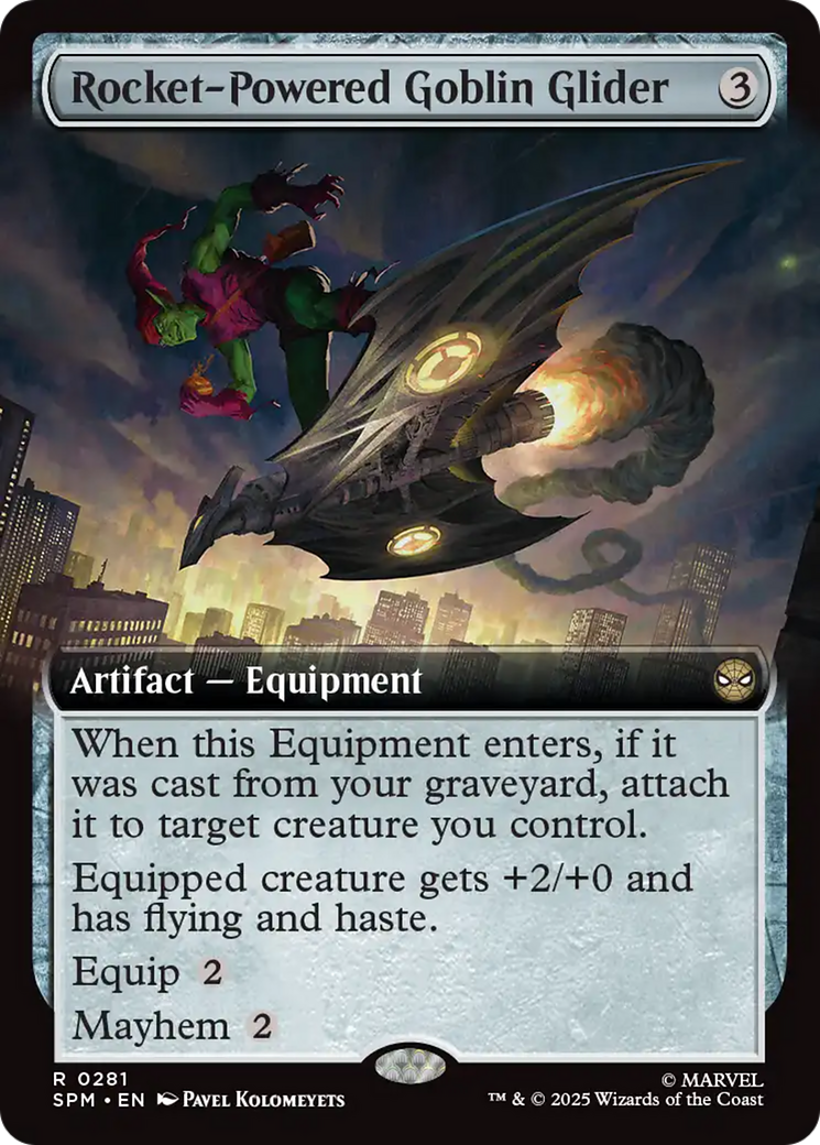Rocket-Powered Goblin Glider (Extended Art) [Marvel's Spider-Man] | Exor Games Dartmouth