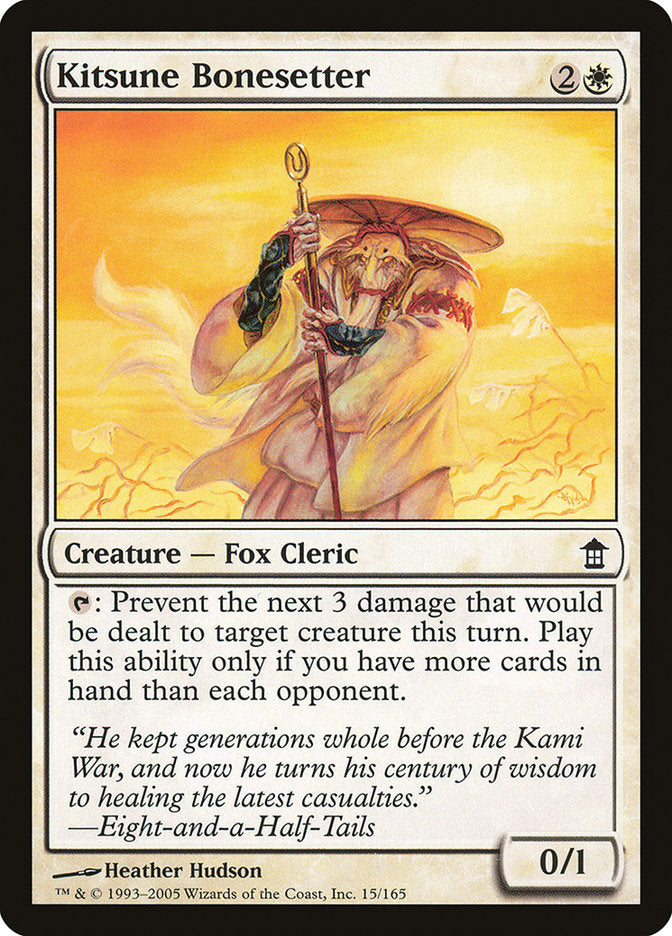 Kitsune Bonesetter [Saviors of Kamigawa] | Exor Games Dartmouth