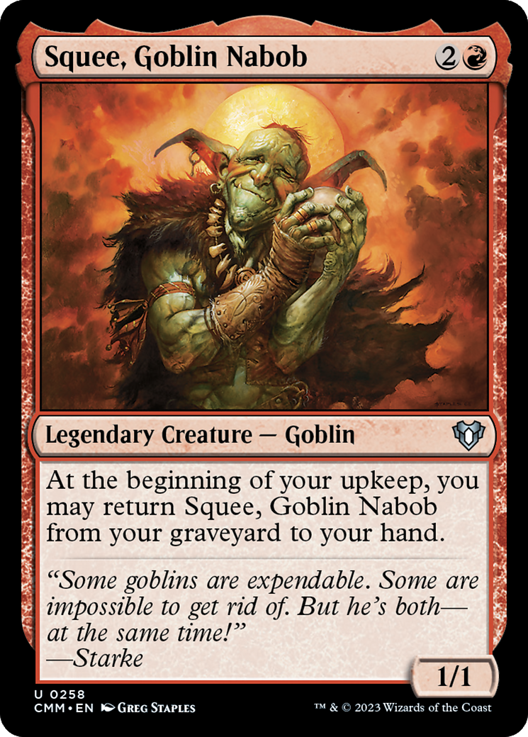 Squee, Goblin Nabob [Commander Masters] | Exor Games Dartmouth