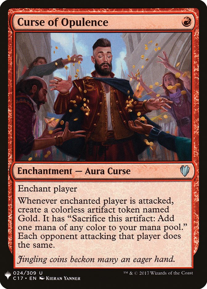 Curse of Opulence [Mystery Booster] | Exor Games Dartmouth