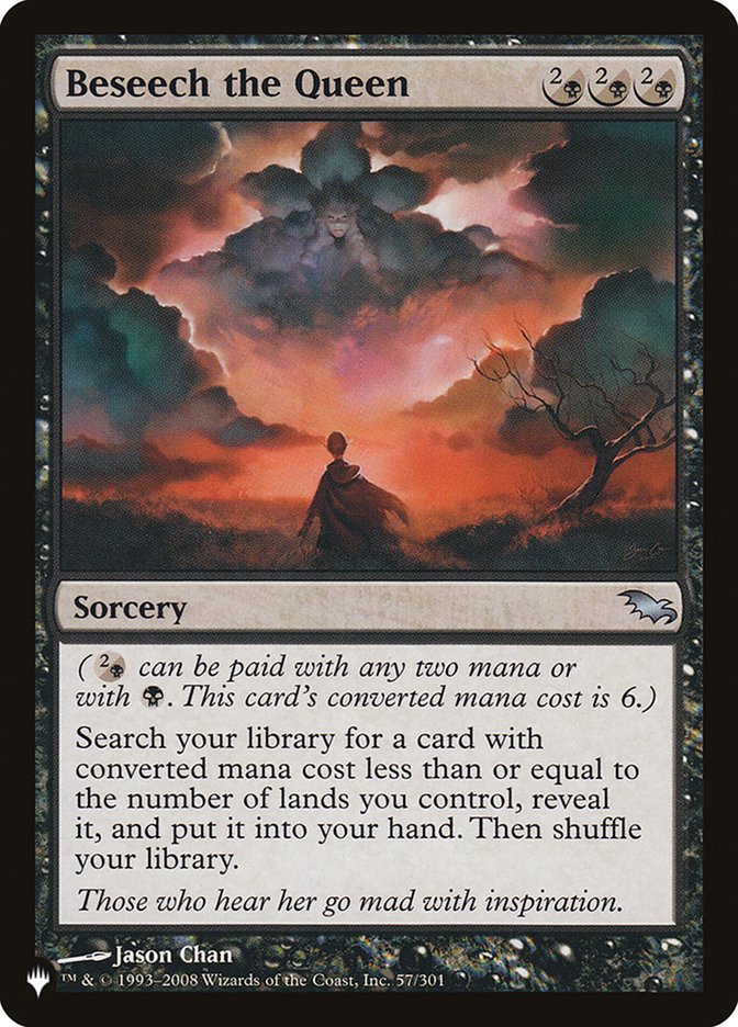 Beseech the Queen [The List] | Exor Games Dartmouth