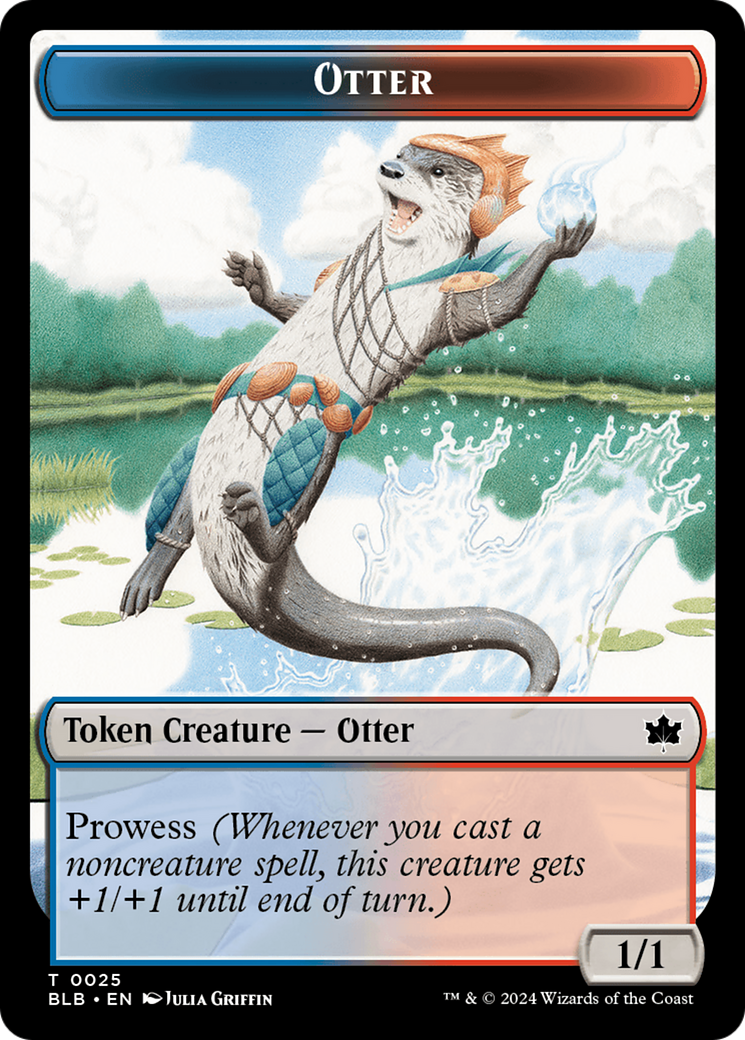 Otter Token [Bloomburrow Tokens] | Exor Games Dartmouth