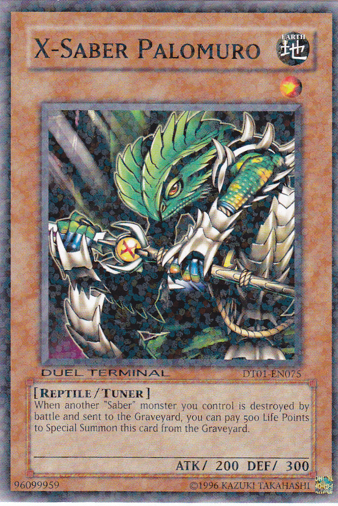 X-Saber Palomuro [DT01-EN075] Common | Exor Games Dartmouth
