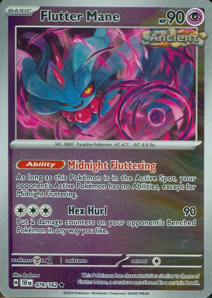 Flutter Mane (078/162) [Scarlet & Violet: Temporal Forces] | Exor Games Dartmouth