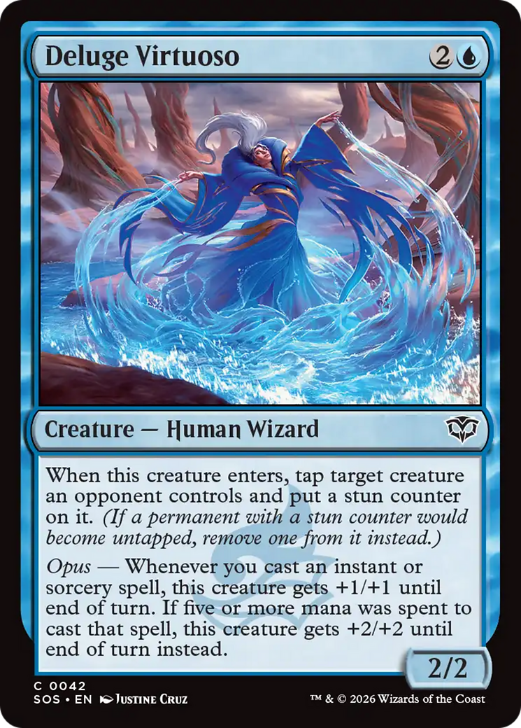 Deluge Virtuoso [Secrets of Strixhaven] | Exor Games Dartmouth