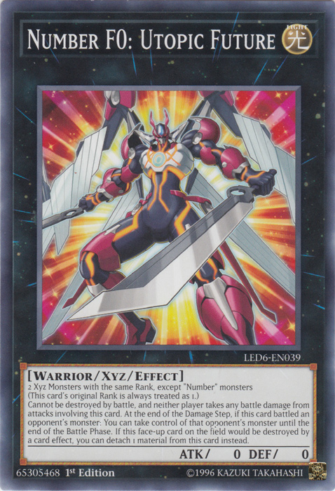 Number F0: Utopic Future [LED6-EN039] Common | Exor Games Dartmouth