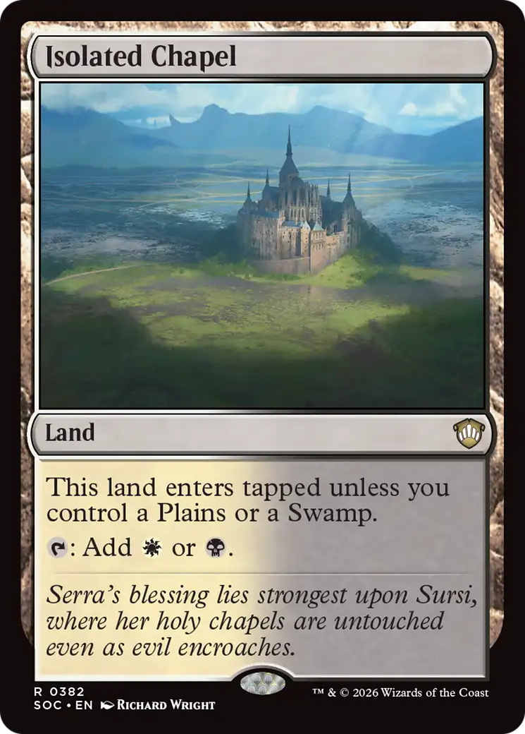 Isolated Chapel [Secrets of Strixhaven Commander] | Exor Games Dartmouth