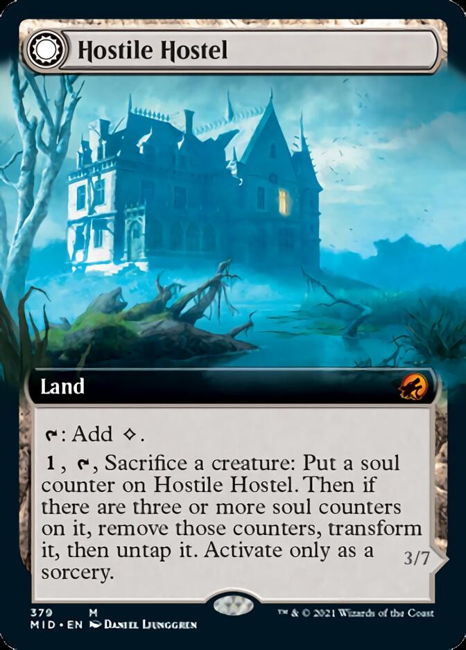 Hostile Hostel // Creeping Inn (Extended Art) [Innistrad: Midnight Hunt] | Exor Games Dartmouth