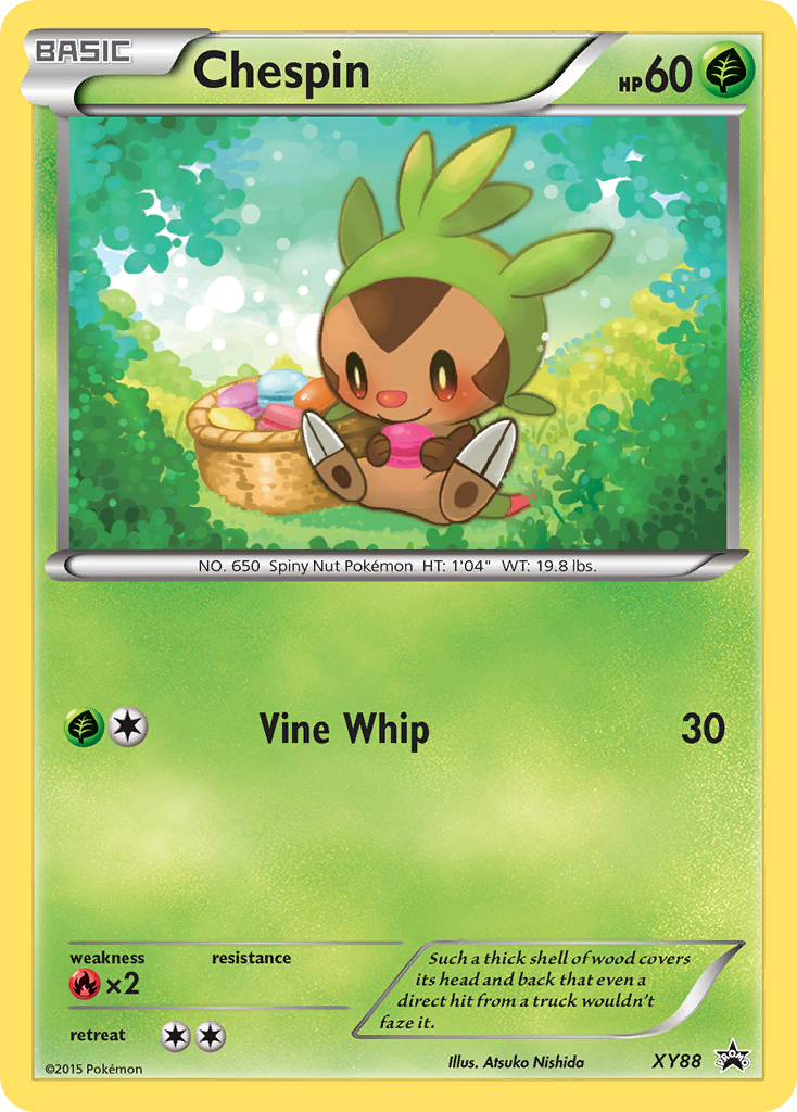 Chespin (XY88) (Collector Chest) [XY: Black Star Promos] | Exor Games Dartmouth