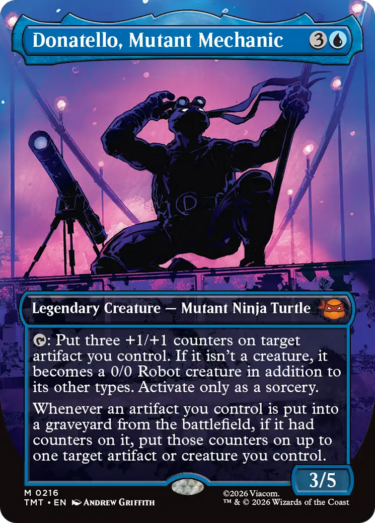 Donatello, Mutant Mechanic (Borderless) [Teenage Mutant Ninja Turtles] | Exor Games Dartmouth