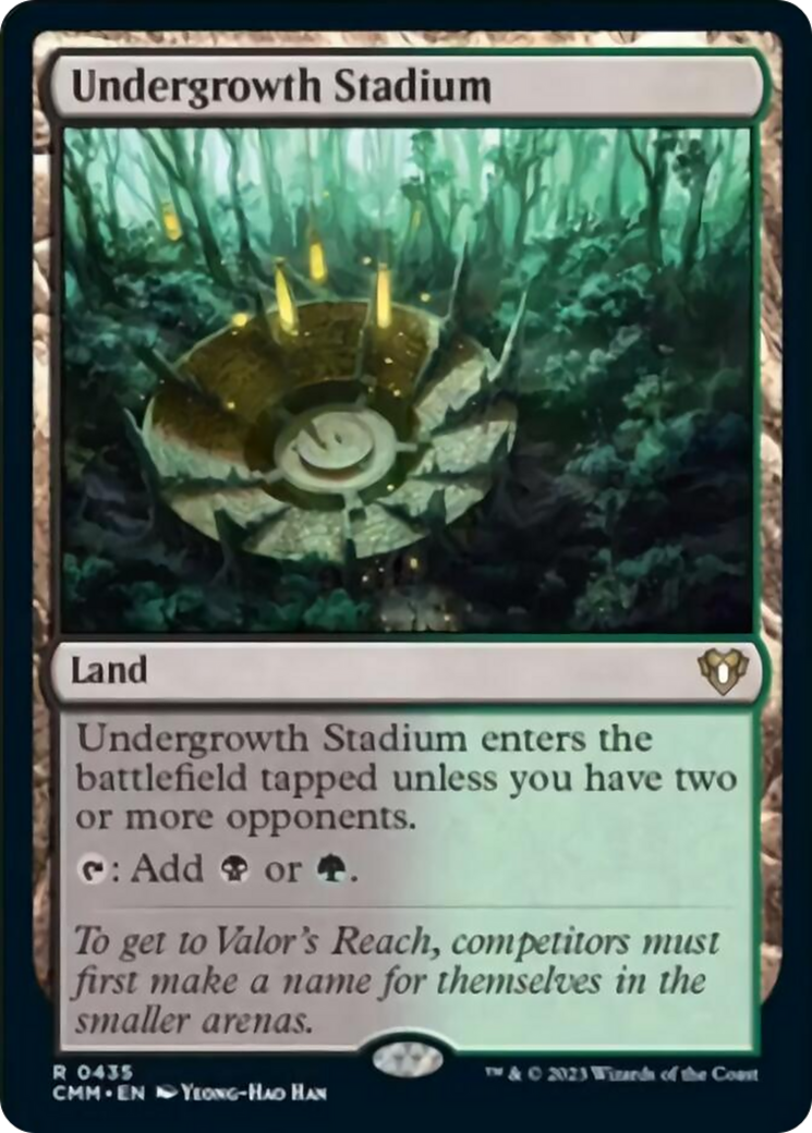 Undergrowth Stadium [Commander Masters] | Exor Games Dartmouth